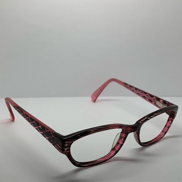 Lawrence Eyewear RDF120 Red Oval Sunglasses Frames - Picture 2 of 7